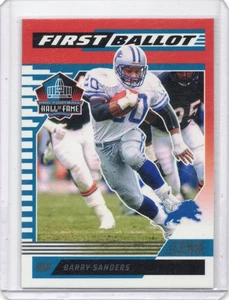 2025 Score - First Ballot Barry Sanders #8 Detroit Lions - Picture 1 of 2