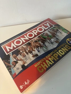 Monopoly Women's European Football Champions England Edition Board Game New  - Image 1 of 4
