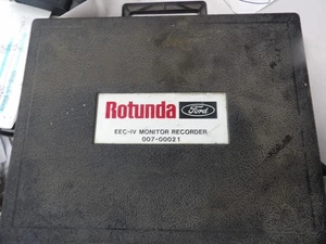 Ford Rotunda EEC-IV Monitor Recorder 007-00021 W/Book - Picture 1 of 8