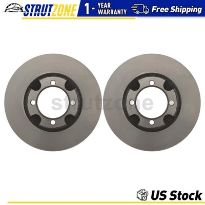 2x Rotor de freno de disco delantero C-Tek para Mazda 323 1986-1989 Foto 1 de 4