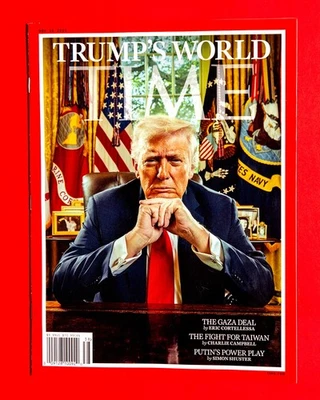 Donald Trump Time Magazine November 10th 2025 TRUMP'S WORLD MAGA - Image 1 of 4