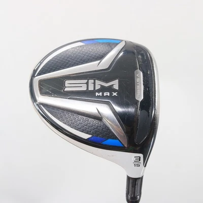 Madera de calle TaylorMade SIM Max 3 15 grados grafito regular diestro -0,50" S-155108 Foto 1 de 4