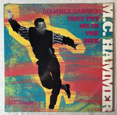 M.C. Hammer They Put Me In The Mix Sealed 12” Vinyl Record 1988 Capitol Records - Image 1 of 4