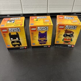 💥LEGO BrickHeadz lot DC Comics Batman Batgirl Robin 41585 41586 41587 Sealed!💥