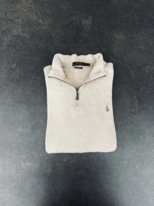 *Ralph Lauren Pullover* Halfzip Quaterzip Reißverschlus Baumwolle Jacke Sweater - Bild 1 von 7