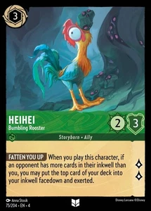 HeiHei - Bumbling Rooster (075) Folie Ursulas Rückkehr Disney Lorcana - Bild 1 von 1
