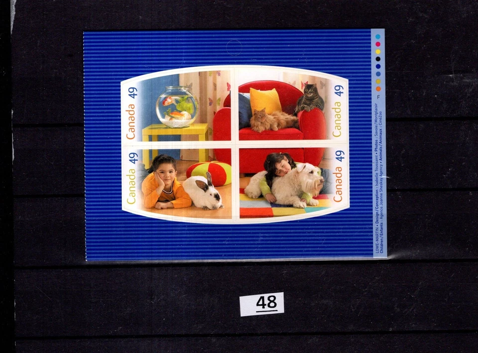 / CANADÁ - MNH - ANIMALES - GATOS - PERROS - VIDA MARINA - PECES  Foto 1 de 1