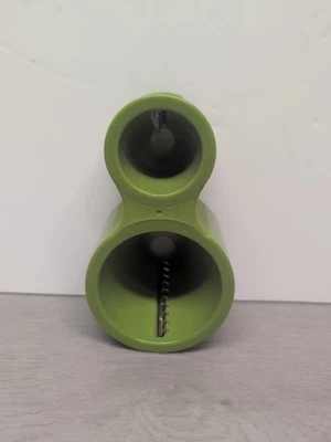 Cortadora espiral microplano cinta verde cortes vegetales calabacín fideos zanahorias Foto 1 de 4
