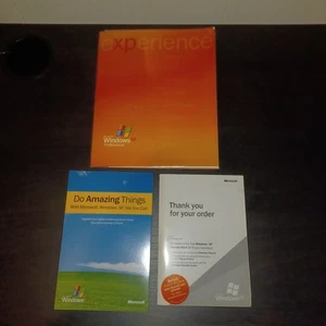 Mise à niveau professionnelle Microsoft Windows XP version anglaise au détail MS PRO + SP 2 + - Photo 1/10