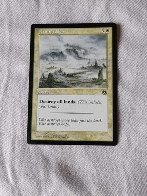 Armageddon LP Portal Second Age Rare White Sorcery MTG - Image 1 of 2