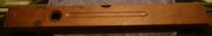 Antique 26" STANLEY RULE & LEVEL Cherrywood & Brass Level with Patent 1891&1896 - Picture 1 of 5