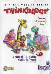 Habilidades de pensamiento crítico: claridad, precisión, lógica conjunto de 3 discos PC CD ¡Los niños aprenden! - Imagen 1 de 1