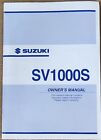 YAMAHA VS1000S OWNERS MANUAL 99011-16G50-03A