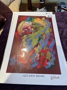 Jack Nicklaus, 11 x 17 print by Winford signed the golden bear - Picture 1 of 2