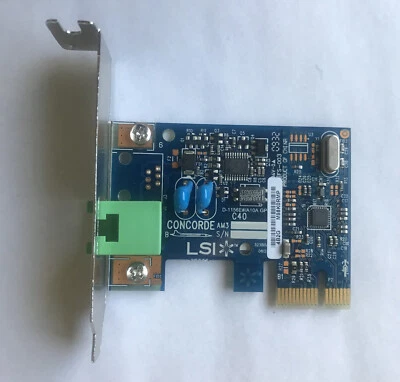 HP PCIe 56Kbps Data Modem.  Used. HP Part number 503094-001   - Image 1 of 3