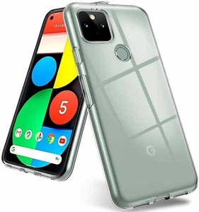 Pour GOOGLE PIXEL 5XL COQUE SILICONE TRANSPARENT ETUI HOUSSE PROTECTION ANTICHOC - Photo 1 sur 6