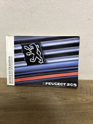 Libretto manuale istruzioni uso e manutenzione Peugeot 205 - Immagine 1 di 4