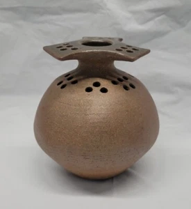 Vintage modern RUTH GOWDY McKINLEY studio pottery weed pot vase 1960 mcm #5485 - Picture 1 of 24