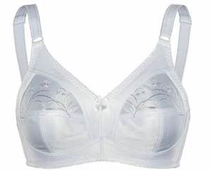Sassa Funktion Soft Komfort BH Stickerei ohne Bügel 12892 Weiss 75-120 B-D 12892 - Bild 1 von 3