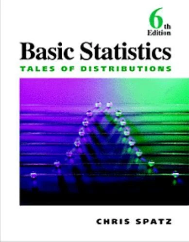 Basic Statistics: Tales of Distributions, Spatz, Chris, 9780534264246 - Image 1 of 1