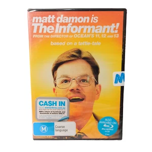 The Informant! (DVD 2009) Biography Comedy Crime Mark Whitacre FBI Spy R4 New - Picture 1 of 12