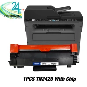 2 TN2420 TONER FITS FOR BROTHER MFC-L2710DW HL-L2350DW HL-L2310D DCP-L2510D - Picture 1 of 6