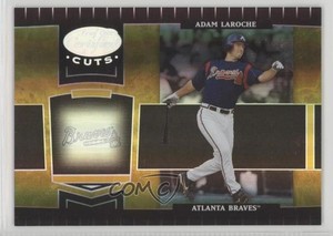 2004 Leaf Certified Cuts Marble Gold /25 Adam LaRoche #14