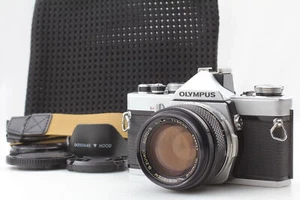 ▶[N MINT+++ w/Hood] Olympus OM-1 Film Camera + G.Zuiko 50mm f1.4 Lens From JAPAN - Picture 1 of 16