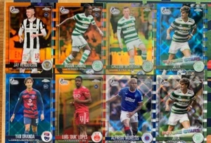 SPFL Cromo 2022/23 Paralelos Refractor Azul Oro Naranja /25/50/75 - Imagen 1 de 41