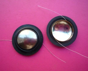 4 inch 25.4mm 25.5mm Tweeters Treble Voice Coil Composite Titanium Film Speaker - Picture 1 of 2