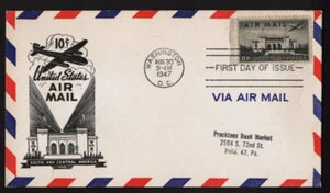SC# C34 - Pan American Union Building, Harry Ioor cachet - Picture 1 of 1