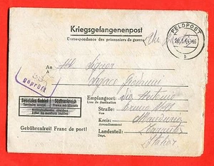 MILITARY - World War 2/ WW2 -Italian prisoner -STALAG X A - GERMANY (331-d53) - Picture 1 of 2