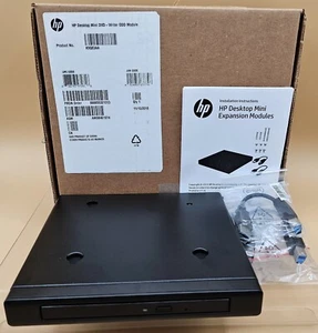 HP External DVD CD-ROM USB Drive Writer K9Q83AA Laptop Desktop Apple IBM NEW OEM - Picture 1 of 2