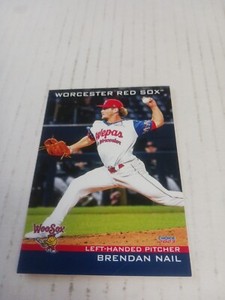 2023 Worcester Red Sox (Triple-A Boston Red Sox) Brendan Nail