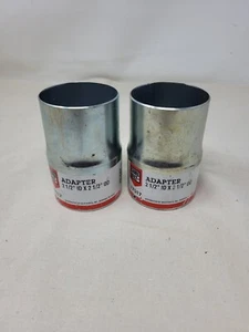 sure bilt 17517 adapter 2 1/2 id x 2 q/2 ob Lot Of 2 - Picture 1 of 3