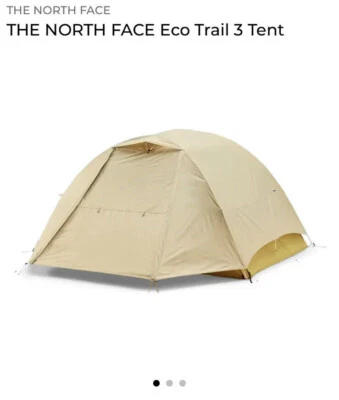 The North Face Eco Trail 3 Person Tent 39 ft² Stingray Yellow New with Tags - Image 1 of 4