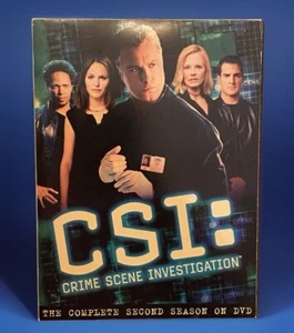 CSI: Crime Scene Investigation Complete 2nd Season DVD Set (6) *VeryGoodCond* - Picture 1 of 12