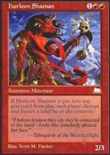X4 Hurloon Shaman Weatherlight LP/NM MTG Magic DNA GAMES