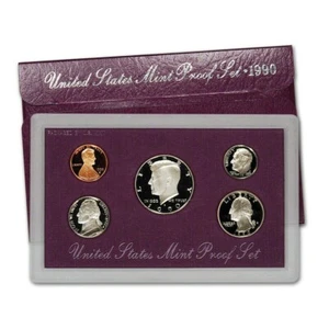 1990 U.S. Proof Set "Proof" *Free S/H After 1st Item* - Picture 1 of 3