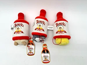 SET (3) Anirollz x TAPATIO Hot Sauce Soft Squishy Mini Plüschtier Stofftier Etiketten - Bild 1 von 8