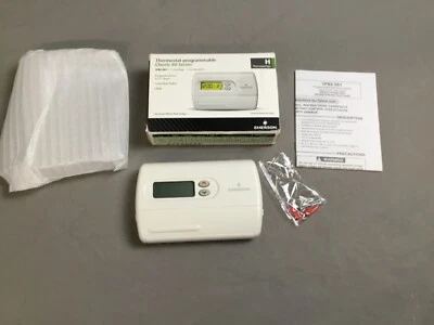 White-Rodgers 1F82-0261 White Emerson Blue 2" Programmable Heat Pump Thermostat Foto 1 de 4