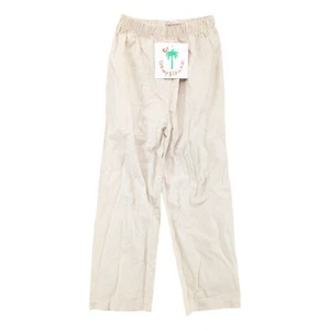 Shrimp Grits Kids Corduroy Pants Girls Cream Wide Leg Cotton Pull On Size 7 - Picture 1 of 8