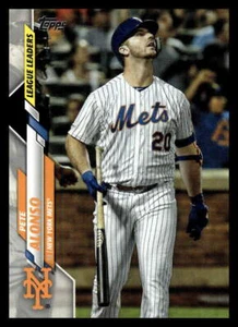 Tarjeta de béisbol Topps Pete Alonso 2020 #53 de los Mets de Nueva York - Imagen 1 de 2