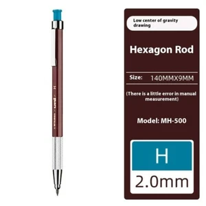 Japan UNI Automatic Pencil MH-500, for sketching and comic design, 2.0mm, H - Picture 1 of 4