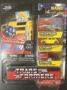 2024 Jada Nano Hollywood Rides Transformers - Picture 1 of 3