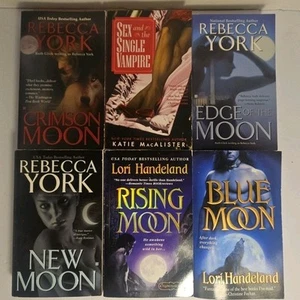 Steamy Paranormal Romance Lot – Vampires, Alphas, Shifters – 6 Sexy Books - Picture 1 of 3