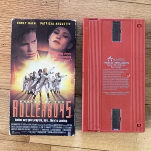 Prayer for the Rollerboys 1990 VHS Tape Corey Haim SCI-FI Red Tape ACADEMY - Picture 1 of 5