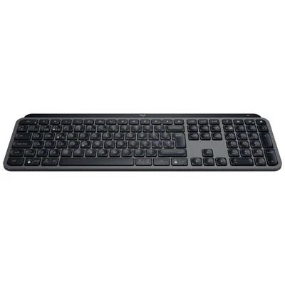 Logitech MX Keys S Bluetooth® Tastatur Deutsch, QWERTZ Graphit Beleuchtet, - Bild 1 von 4