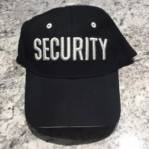 Schwarze Security Ball Cap von Caps USA. NEU - Bild 1 von 2
