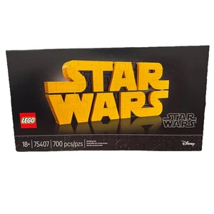 LEGO Star Wars Brick-Built Star Wars Logo Sign 75407 - Picture 1 of 3